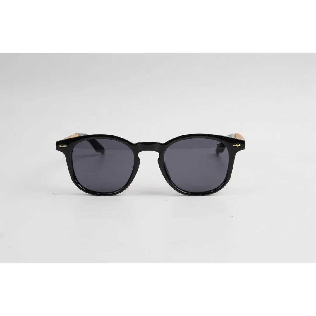 ACCORD - Metal - Acetate - Round - Sunglasses - XSHADES Eyewear - Image 2
