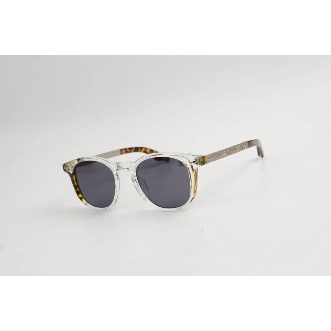 ACCORD - Metal - Acetate - Round - Sunglasses - XSHADES Eyewear - Image 7