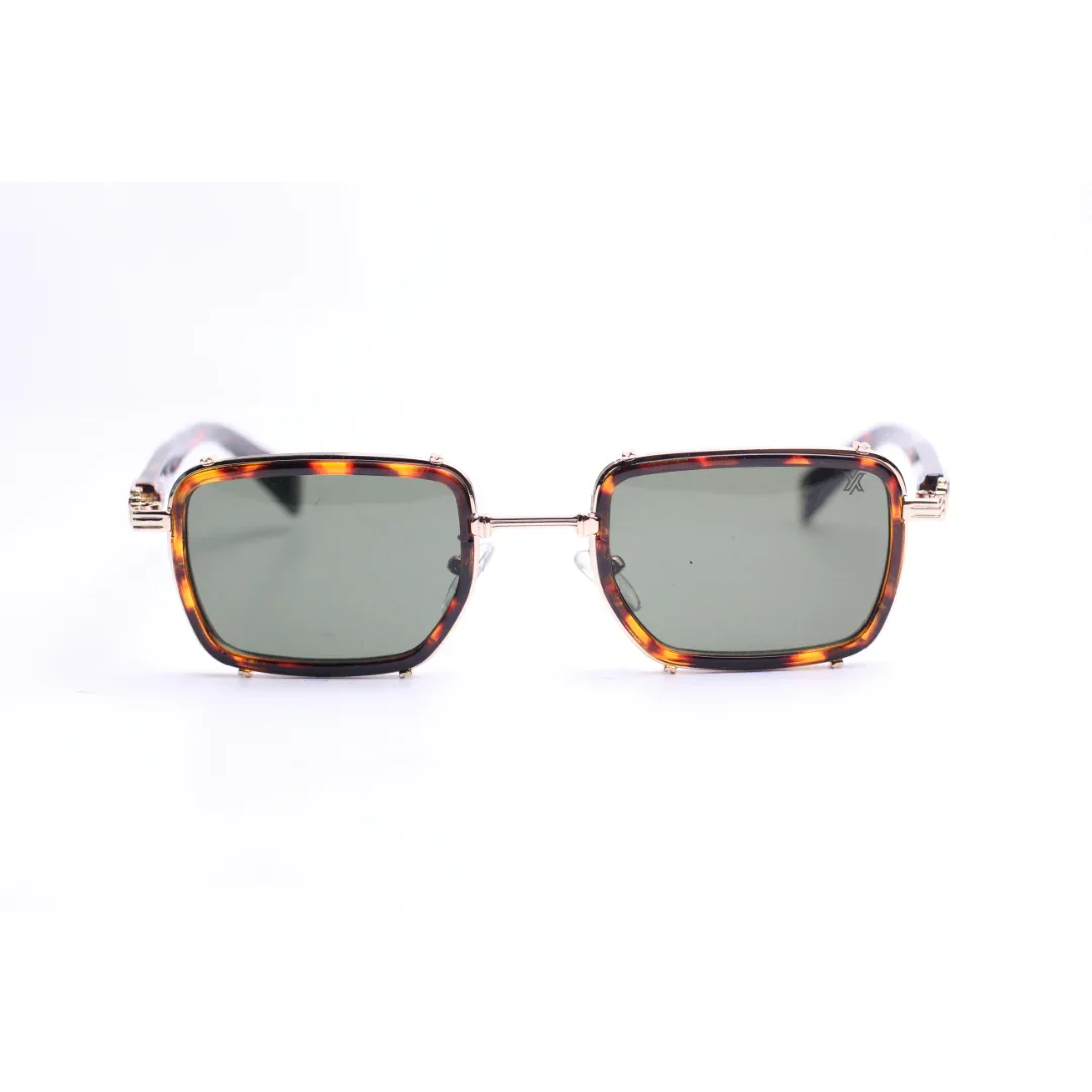 Balmain - Acetate - Metal - Rectangle - Square - Sunglasses - Eyewear - Image 5