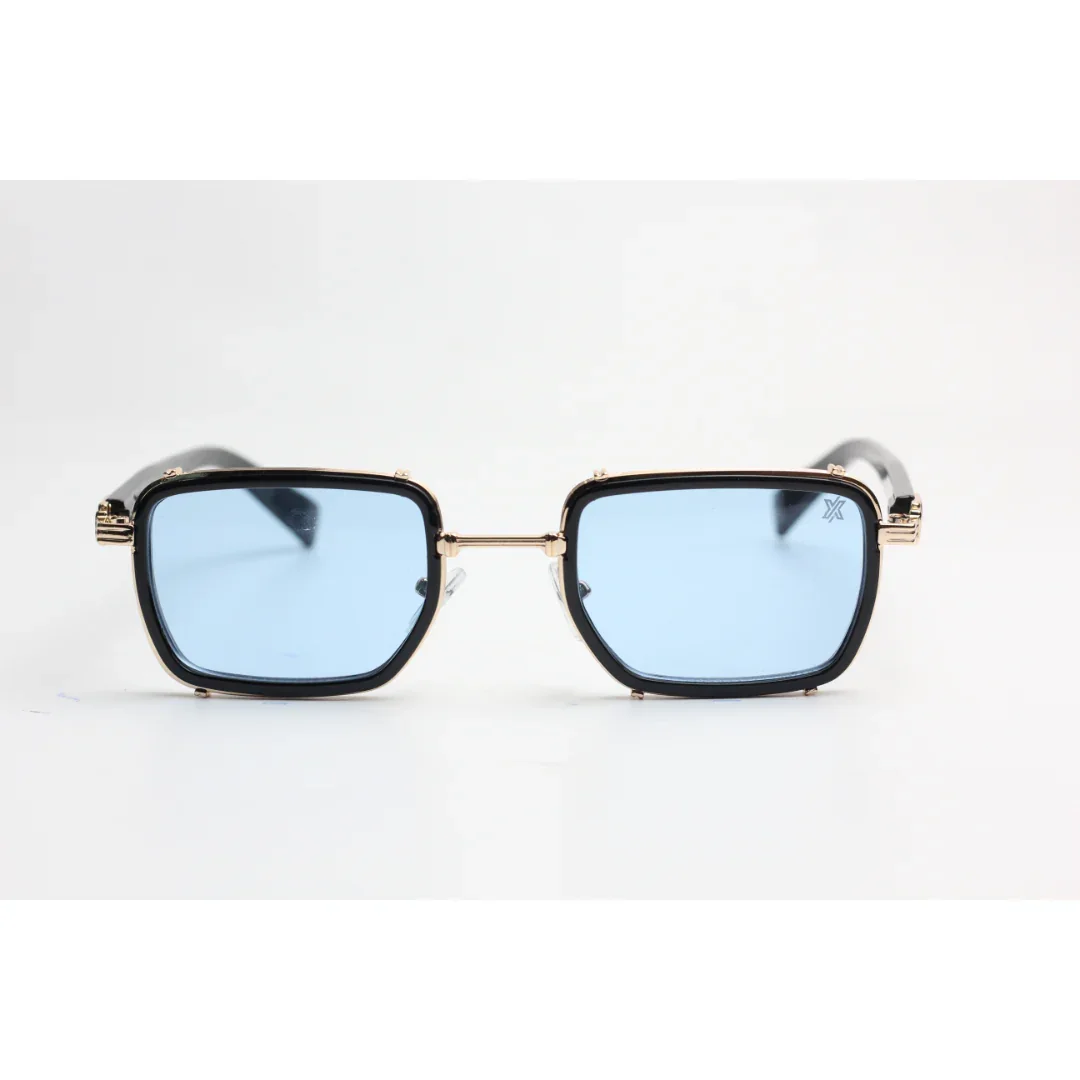 Balmain - Acetate - Metal - Rectangle - Square - Sunglasses - Eyewear - Image 8