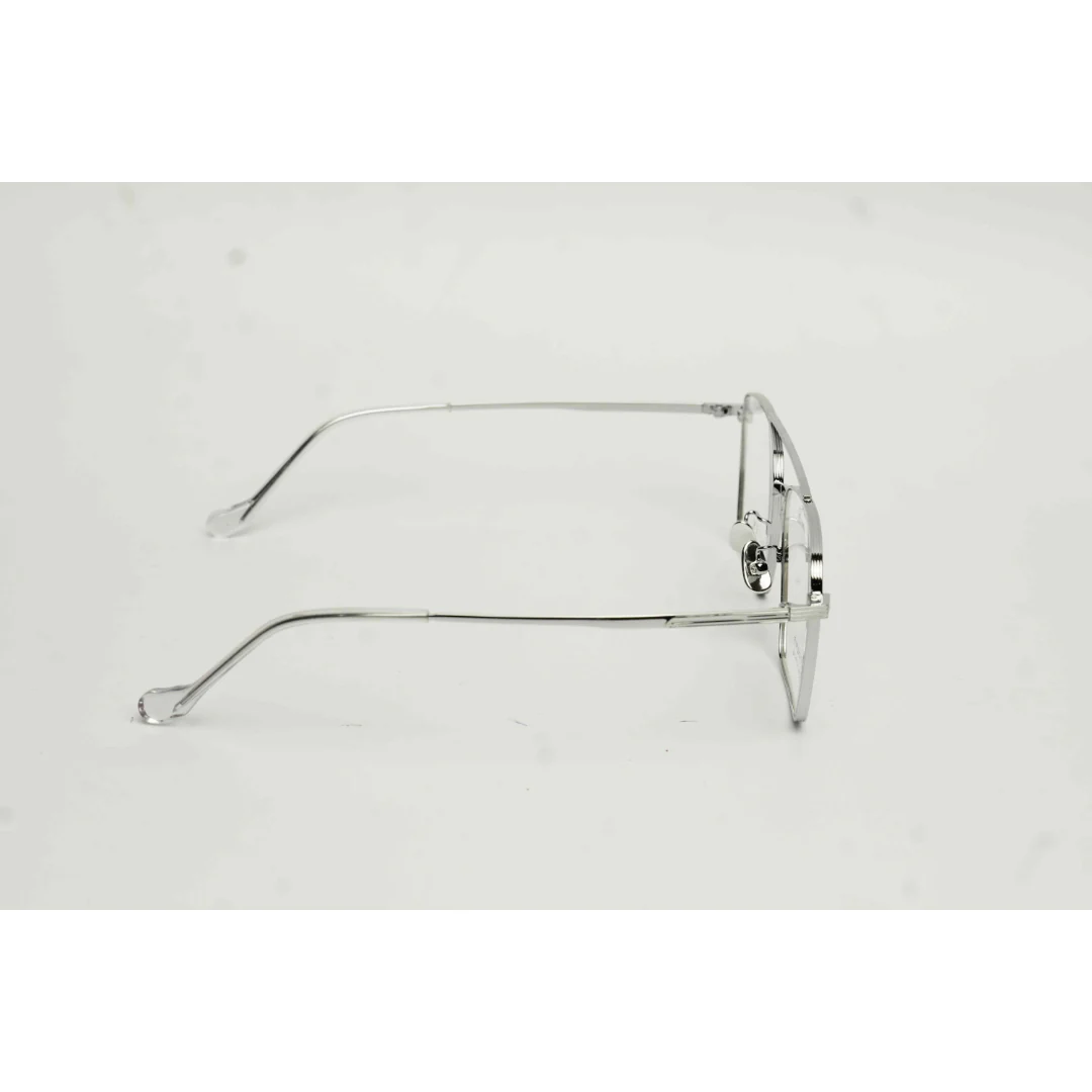 Bolien - 2198 - Double Bridge - Metal - Rectangle - Optics - Eyewear - Image 6