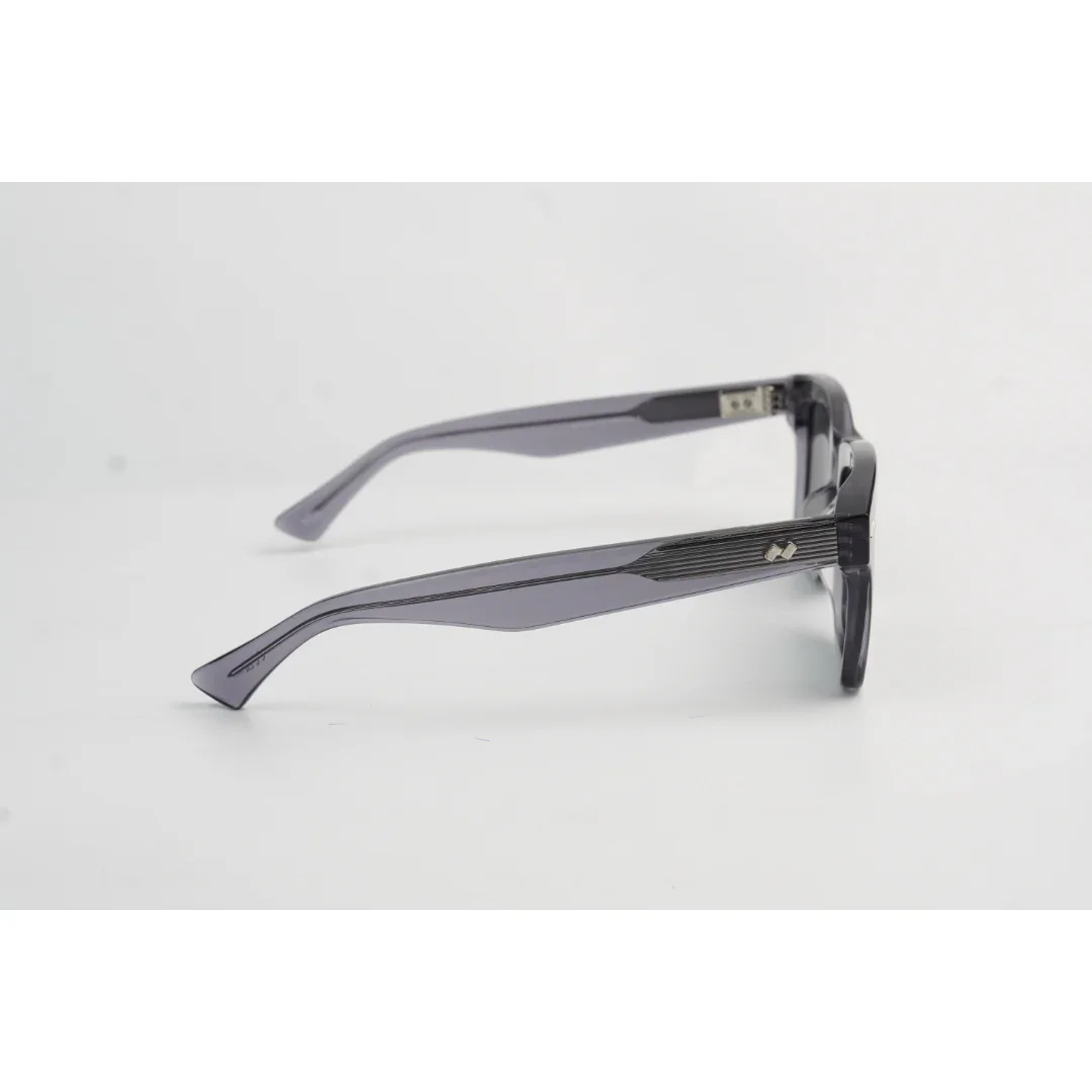 Bottega Venneta - BV1353O - Transparent Gray - Acetate - Square - Premium Sunglasses - Eyewear - Image 3