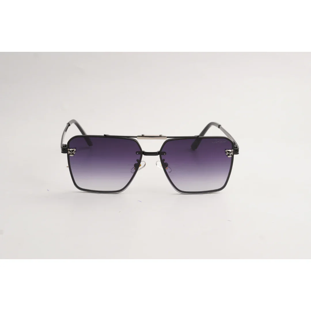 Cartier - 23061 - Gunmetal - Black Gradient - Metal - Square - Sunglasses - Eyewear - Image 2