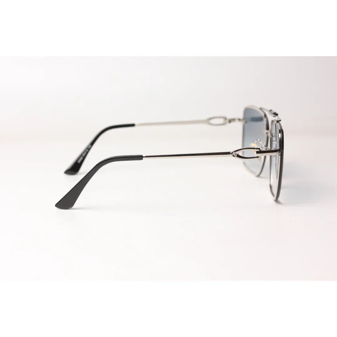 Cartier  – 4070 - Metal - Double Bridge - Square - Sunglasses - Eyewear - Image 6