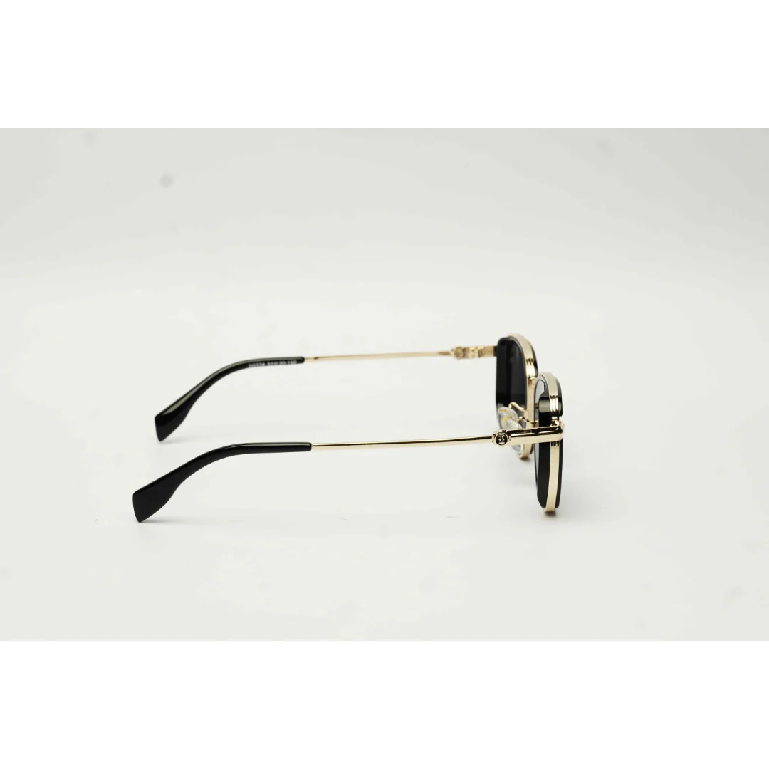 Cartier - 5G334 - Acetate - Metal - Hexagonal Round - Sunglasses - Eyewear - Image 3