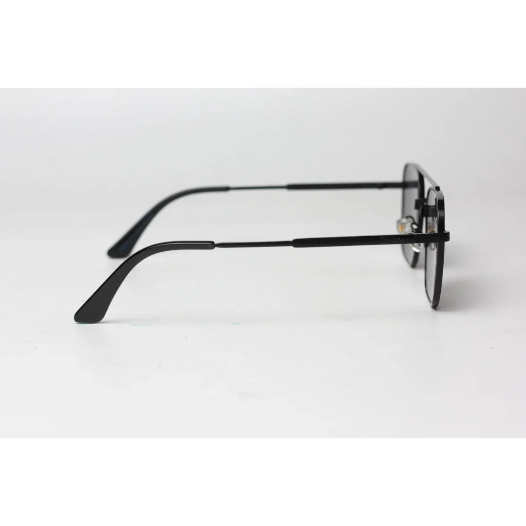 Cartier - 686 - Metal - Double Bridge - Square - Sunglasses - Eyewear - Image 3