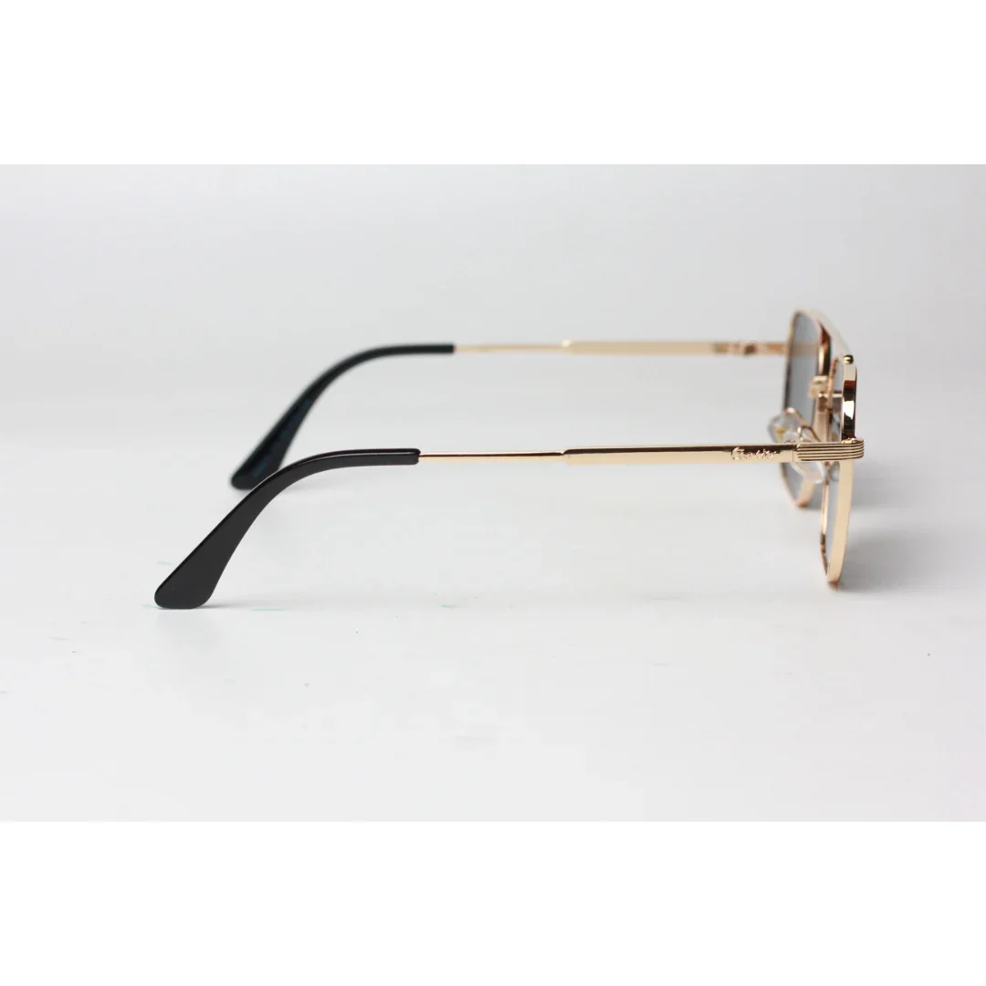 Cartier - 686 - Metal - Double Bridge - Square - Sunglasses - Eyewear - Image 6