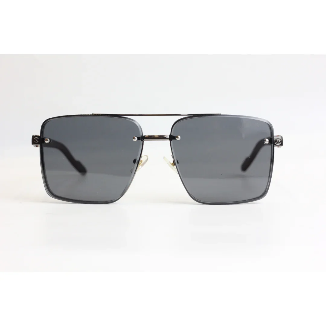 Cartier – CR20 - Metal - Wooden Texture - Square - Sunglasses - Eyewear - Image 2