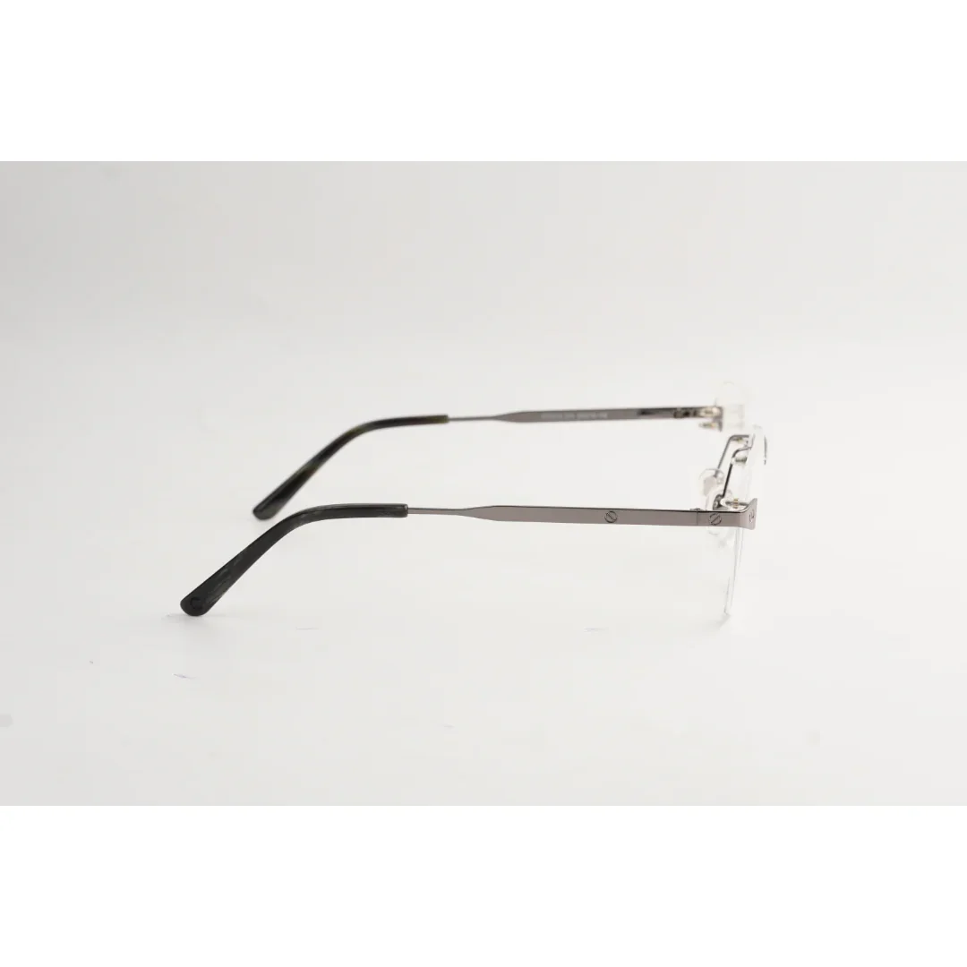 Cartier - CT0315-18 - Rimless - Metal - Rectangle - Premium Optics - Eyewear - Image 6