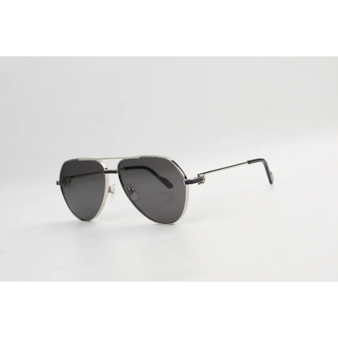 Cartier - CT0334S - Metal - Aviator Round - Premium Sunglasses - Eyewear - Image 10