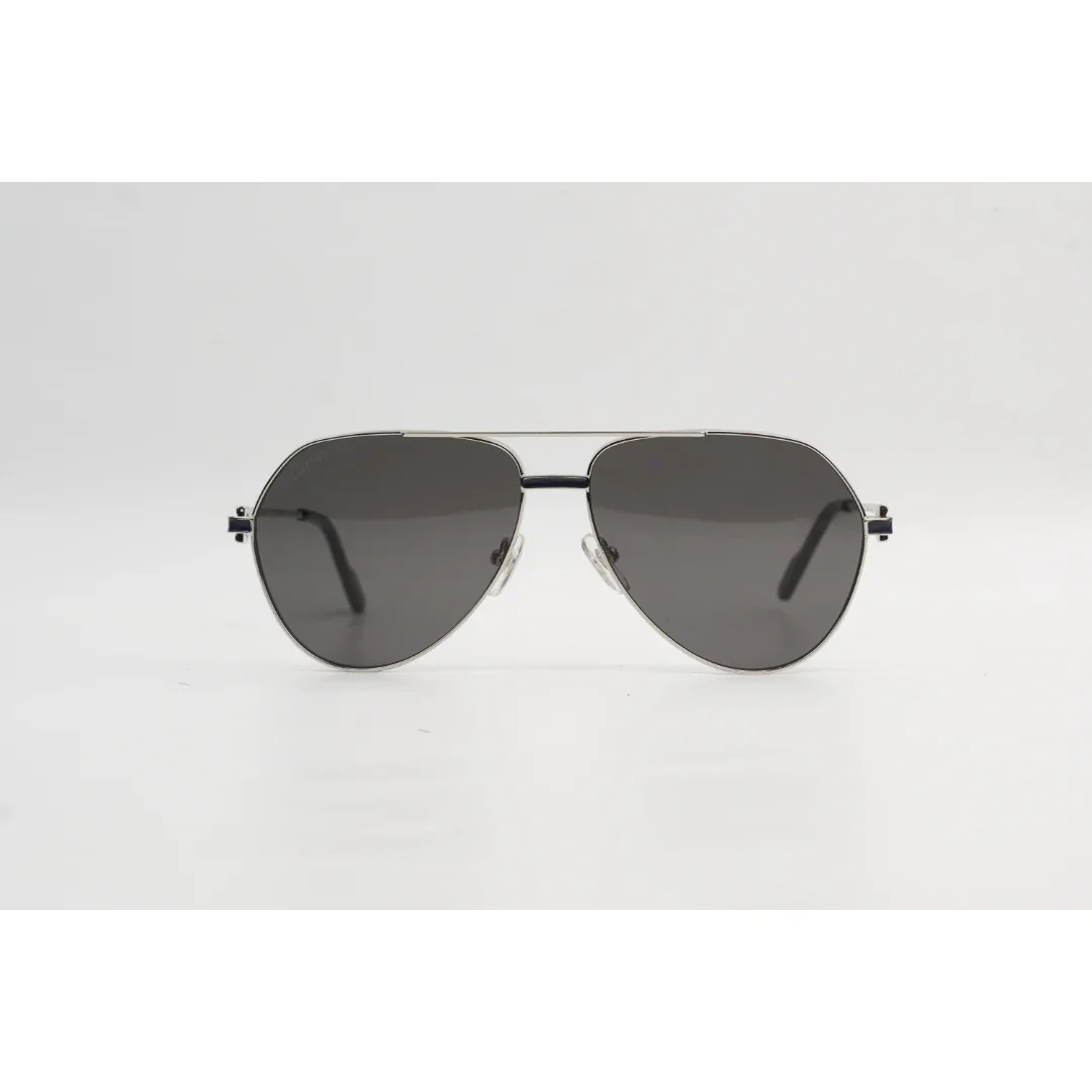 Cartier - CT0334S - Metal - Aviator Round - Premium Sunglasses - Eyewear - Image 11
