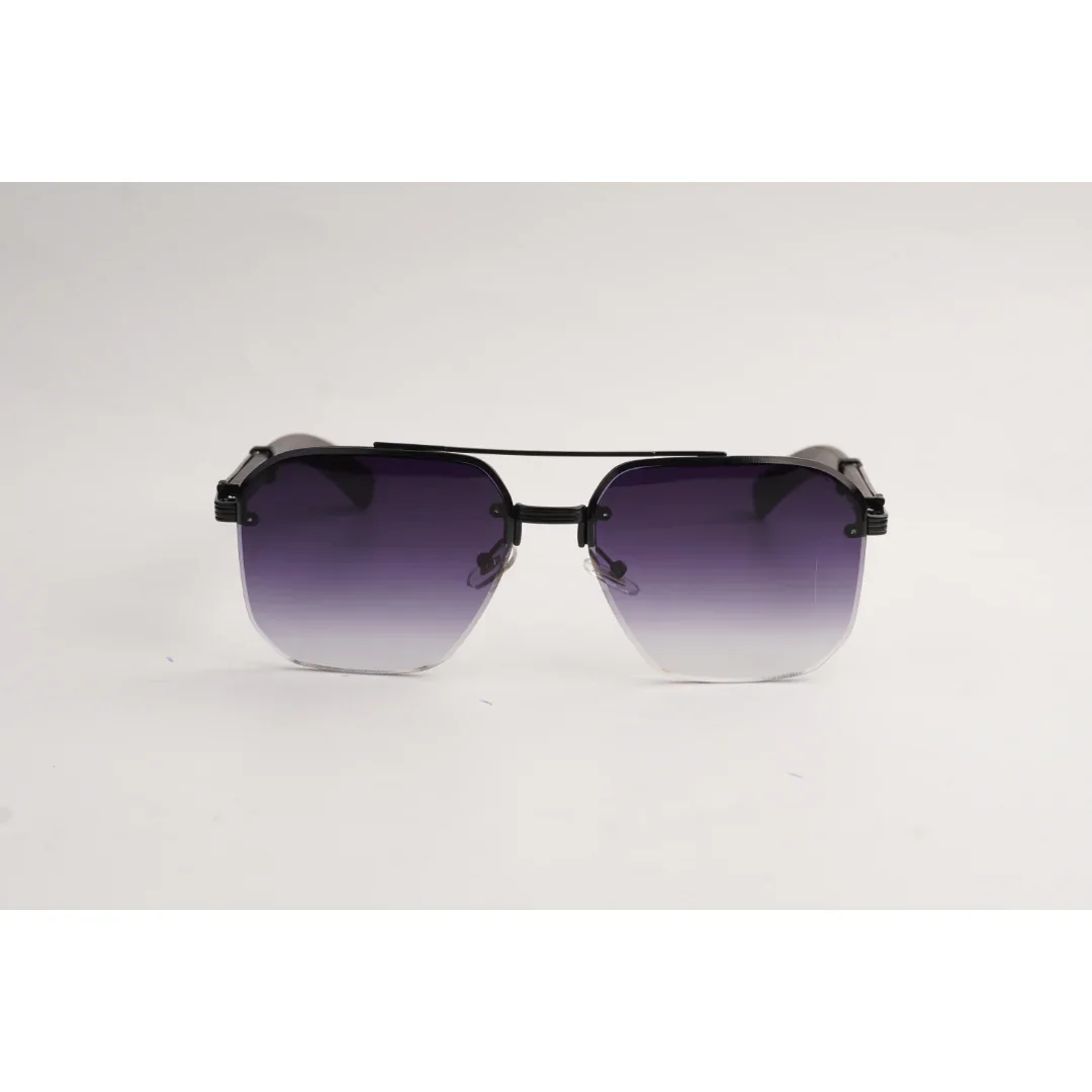 Cartier - CT0369S - Wooden Texture - Metal - Aviator Round - Sunglasses - Eyewear - Image 5