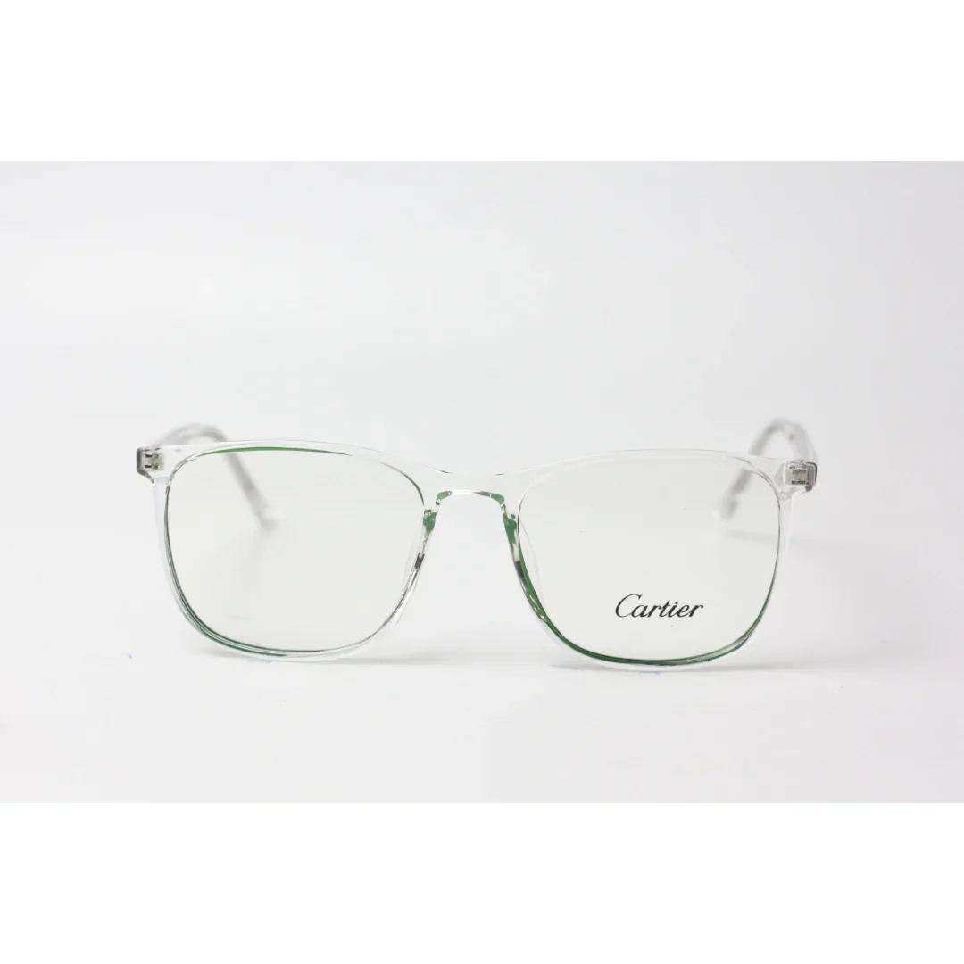 Cartier - Glow Rim - 1880 - White Transparent - Acetate - Square - Optics - Eyewear - Image 2