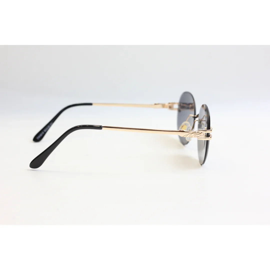 Cartier - R99 - Rimless - Metal - Round - Sunglasses - Eyewear - Image 12