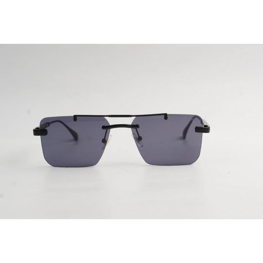 Cartier - RM90  - Classic - Golden - Double Bridge - Rimless - Metal - Rectangle - Sunglasses - Eyewear - Image 5