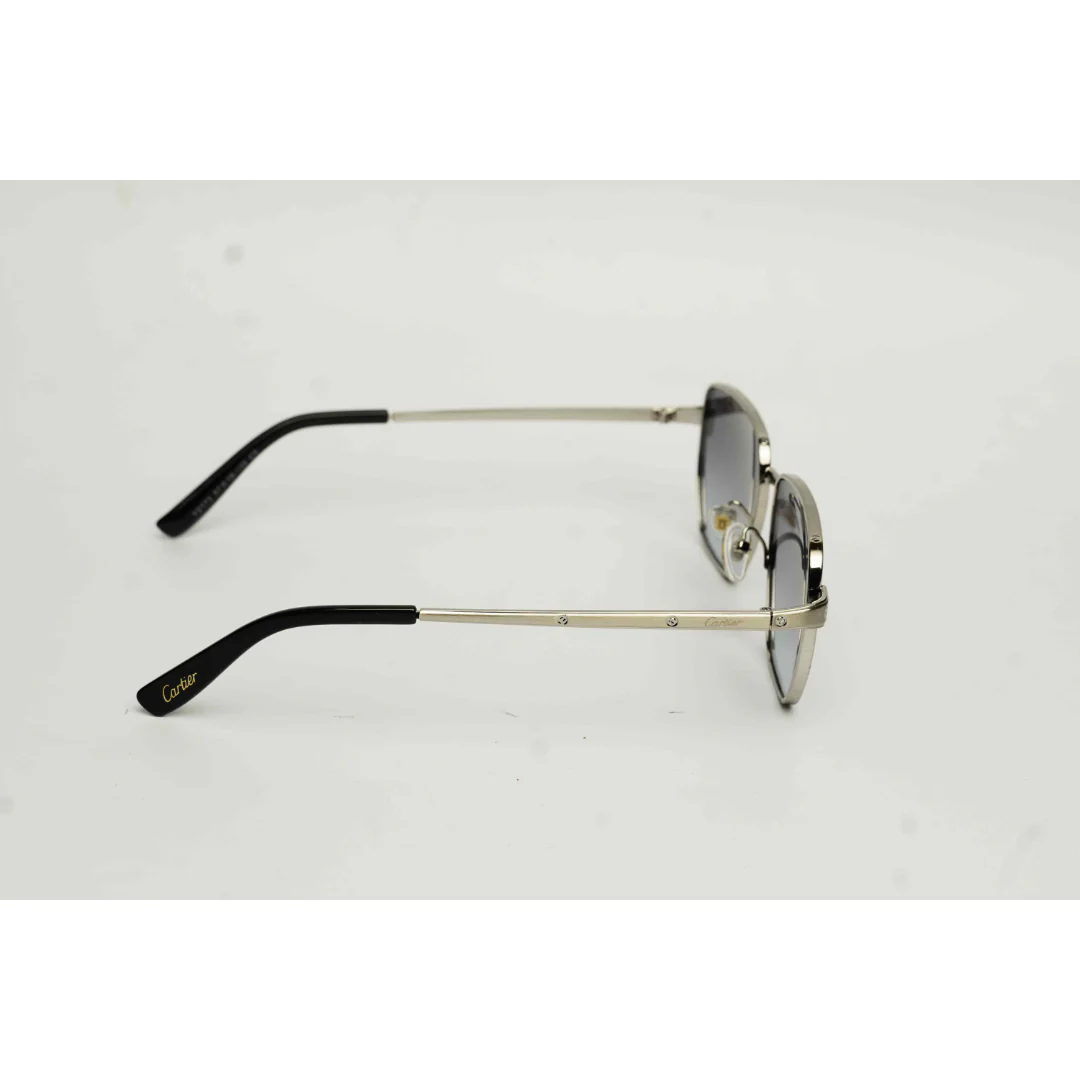 Cartier - Y2173 - Metal - Round - Sunglasses - Eyewear - Image 12