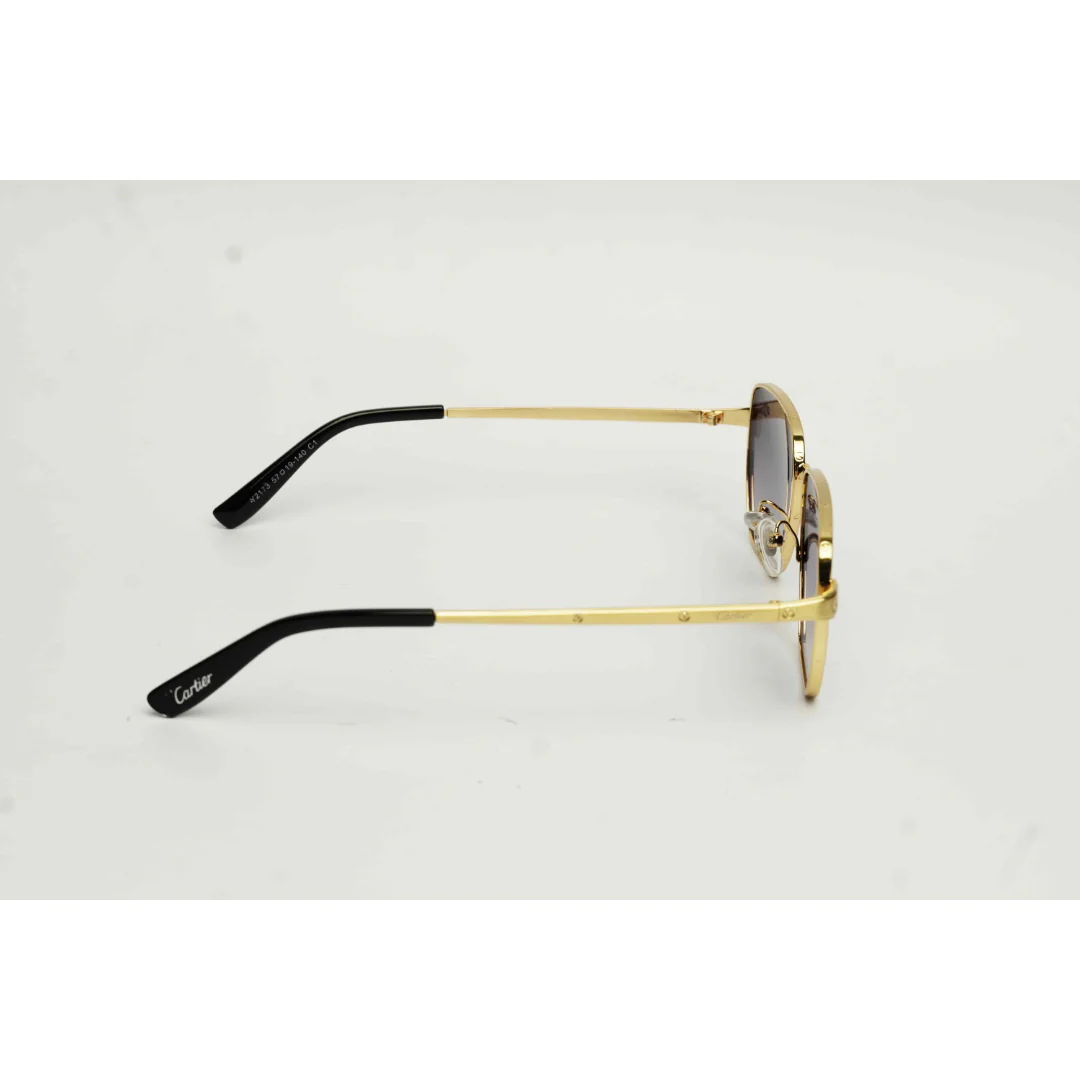 Cartier - Y2173 - Metal - Round - Sunglasses - Eyewear - Image 18
