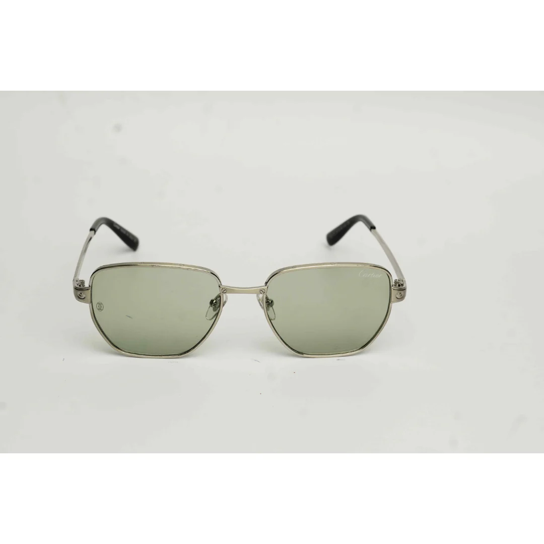 Cartier - Y2173 - Metal - Round - Sunglasses - Eyewear - Image 8