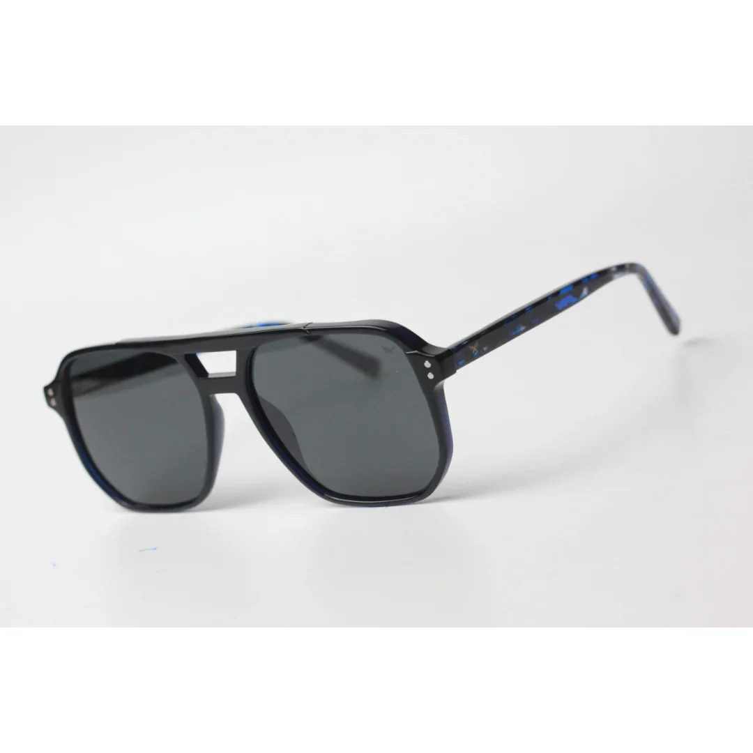 CAXMAN - 094 - Polarized - Acetate - Rectangle - Acetate - Premium Sunglasses- Eyewear - Image 10