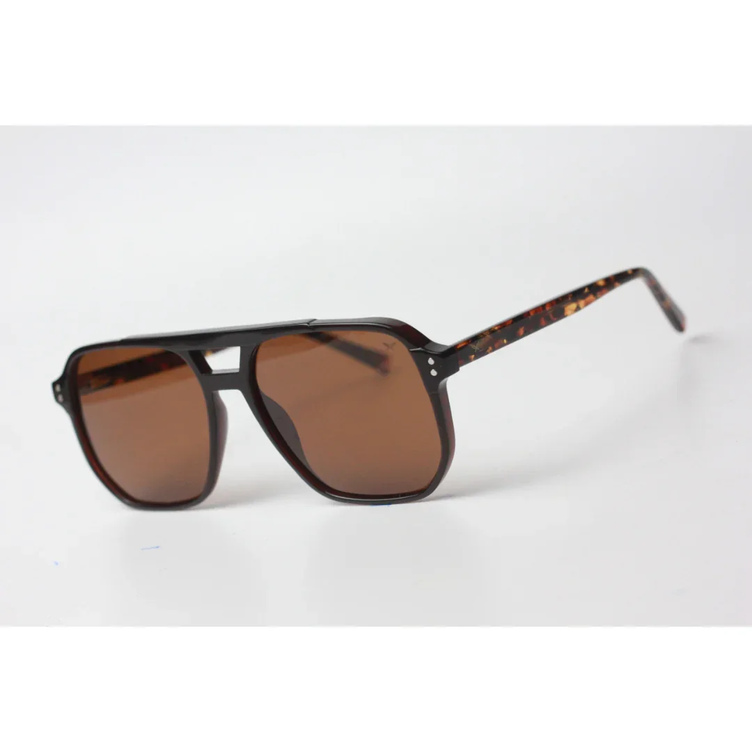 CAXMAN - 094 - Polarized - Acetate - Rectangle - Acetate - Premium Sunglasses- Eyewear - Image 7