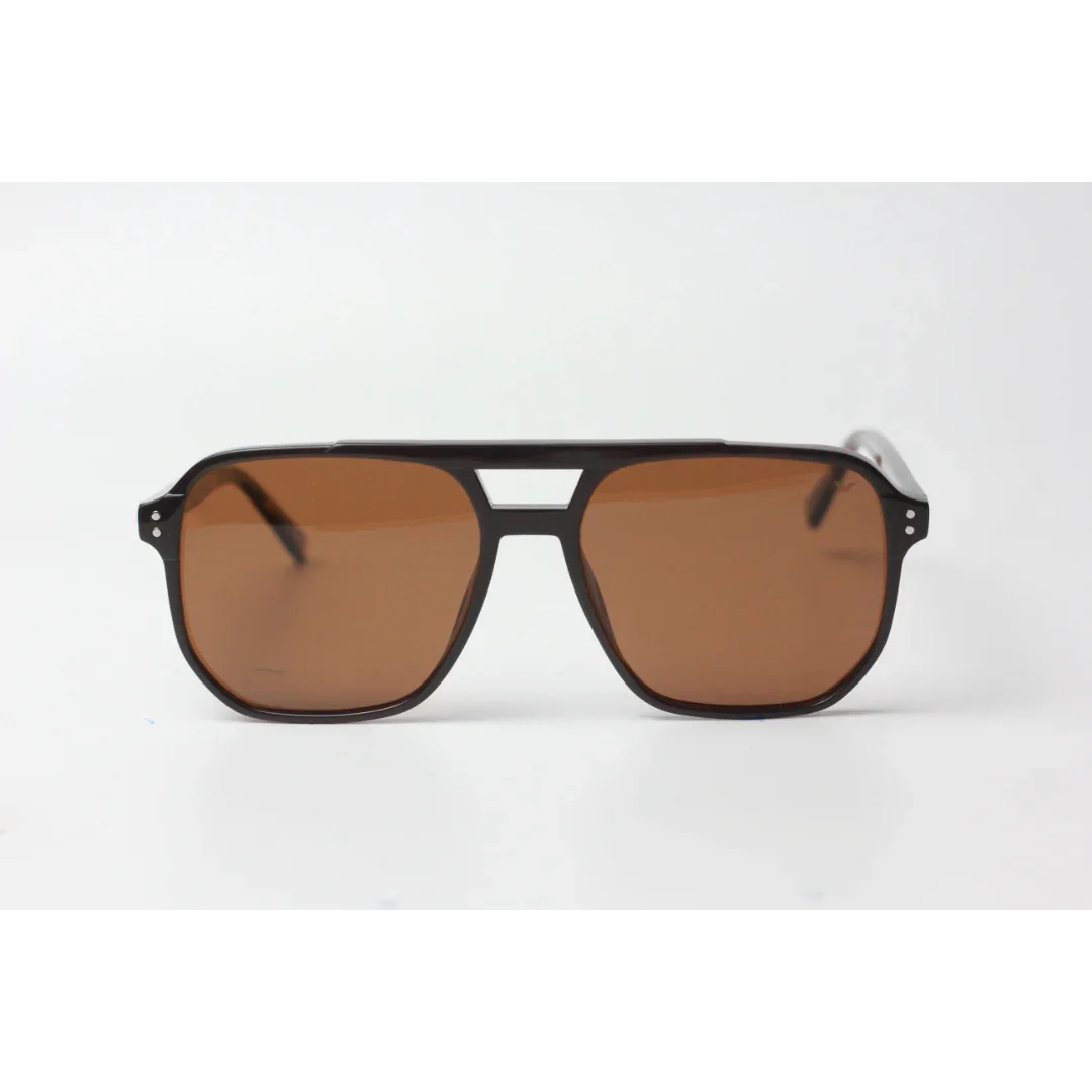 CAXMAN - 094 - Polarized - Acetate - Rectangle - Acetate - Premium Sunglasses- Eyewear - Image 8