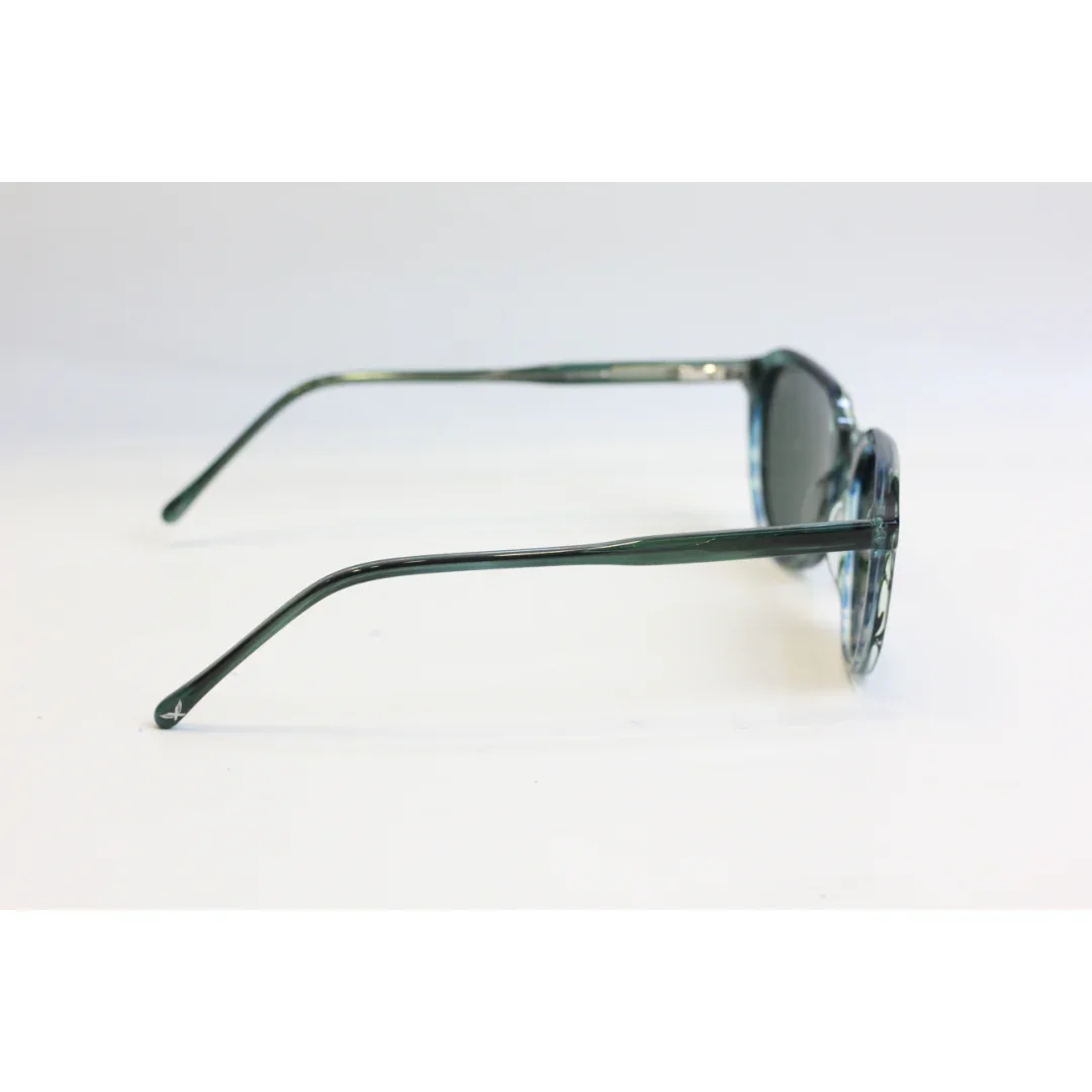 CAXMAN - SS1536 - Polarized - Acetate - Round - Acetate - Premium Sunglasses- Eyewear - Image 3