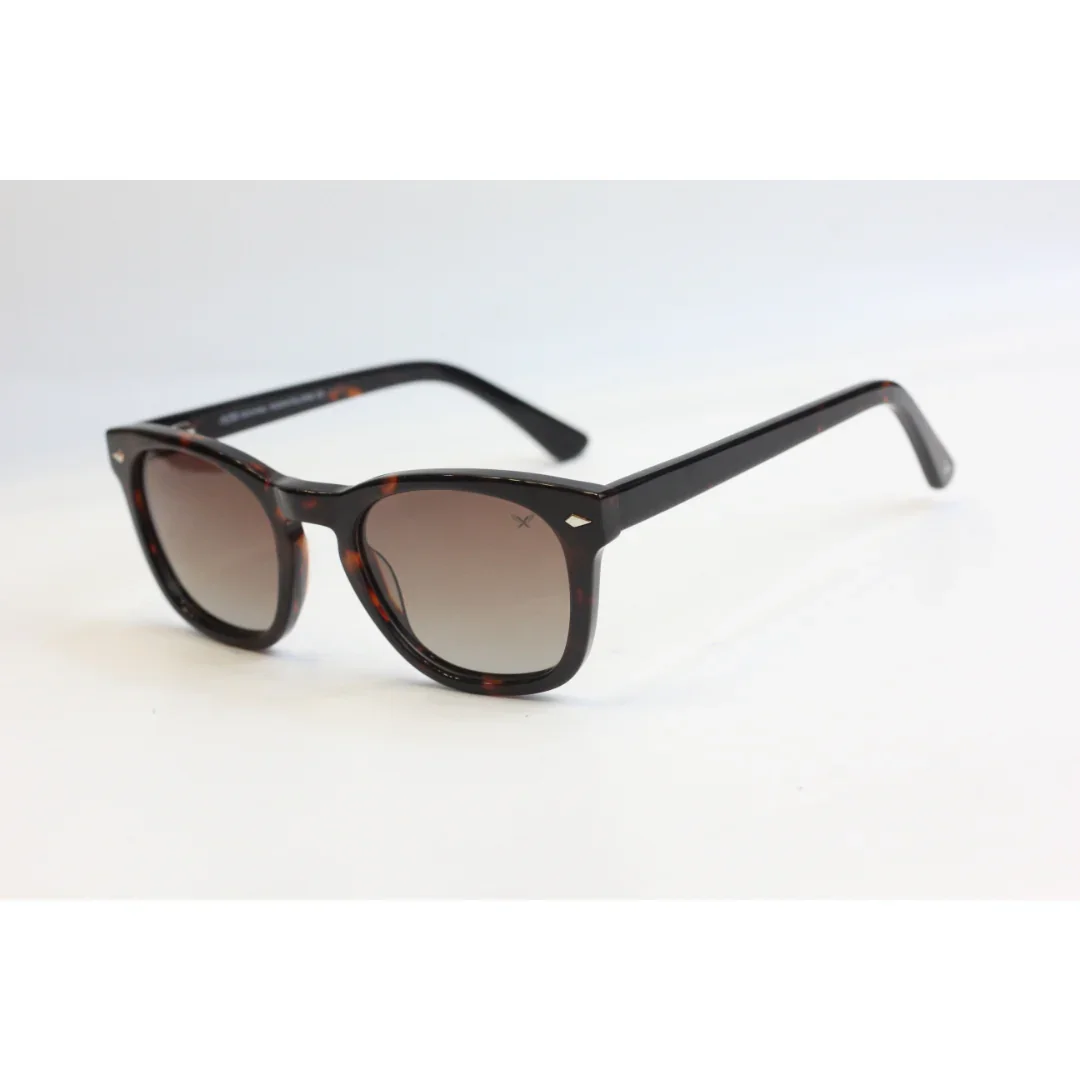 CAXMAN - SS7413 - Polarized - Acetate - Round - Acetate - Premium Sunglasses- Eyewear - Image 4