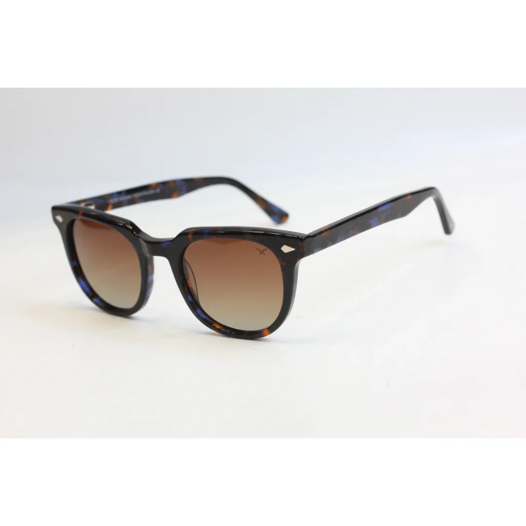 CAXMAN - SS7415 - Polarized - Acetate - Round - Acetate - Premium Sunglasses- Eyewear - Image 4