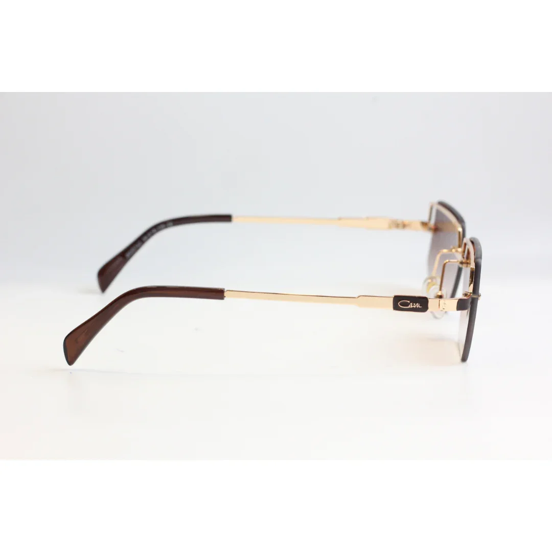 Cazal - CA72 - Slim - Golden - Metal - Geometric Rectangle - Sunglasses - Eyewear - Image 3