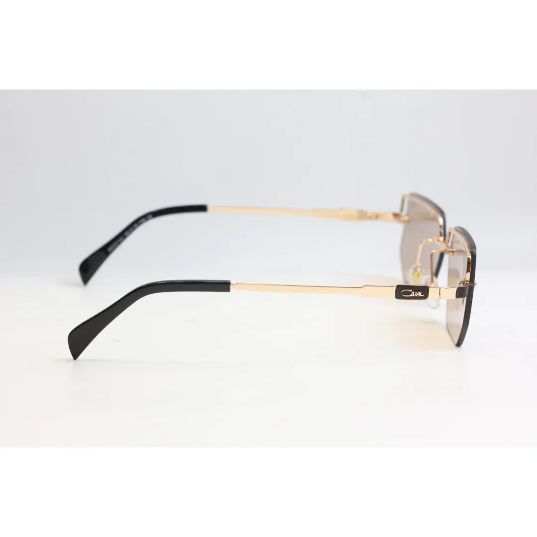 Cazal - CA72 - Slim - Golden - Metal - Geometric Rectangle - Sunglasses - Eyewear - Image 6