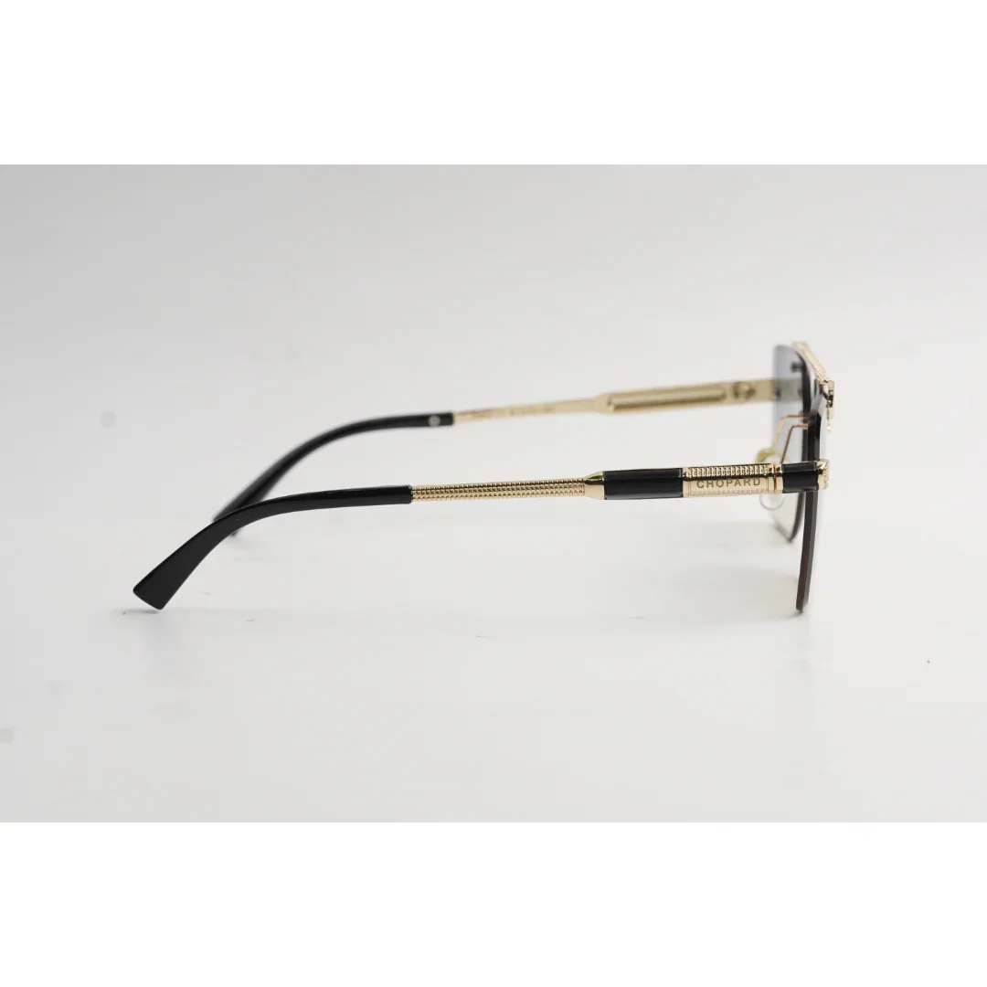 Chopard - R96 - Golden - Double Bridge - Rimless - Metal - Square - Sunglasses - Eyewear - Image 12