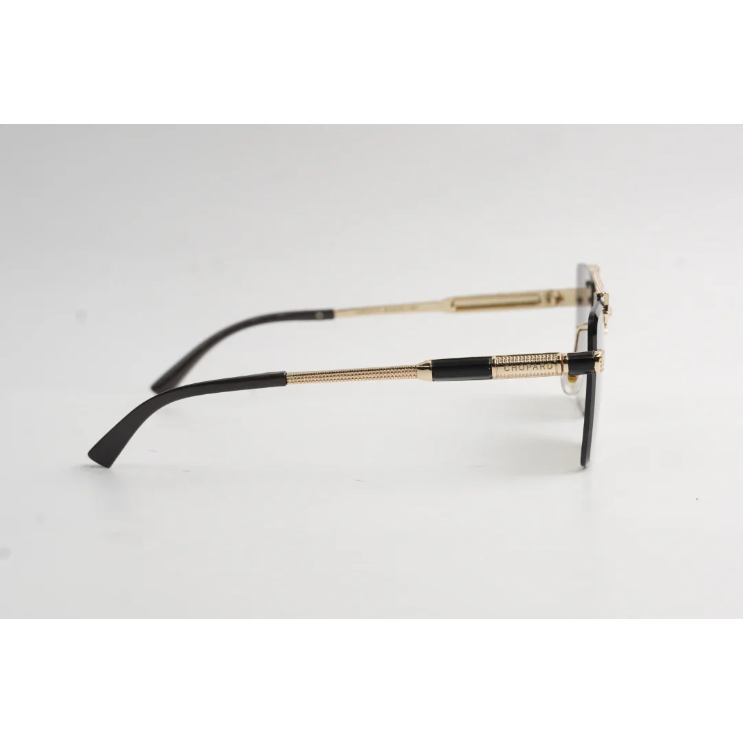 Chopard - R96 - Golden - Double Bridge - Rimless - Metal - Square - Sunglasses - Eyewear - Image 15