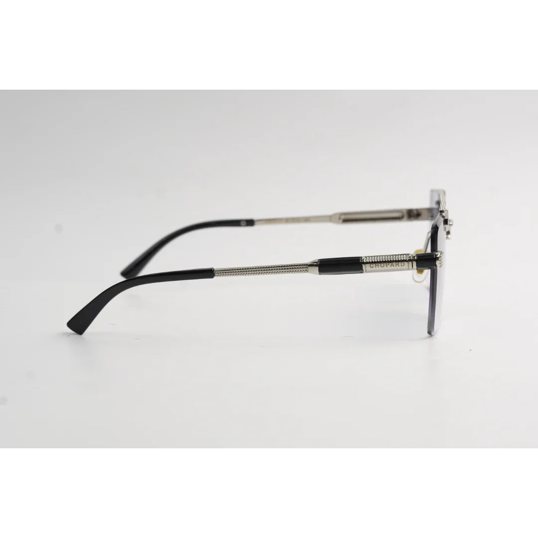 Chopard - R96 - Golden - Double Bridge - Rimless - Metal - Square - Sunglasses - Eyewear - Image 3