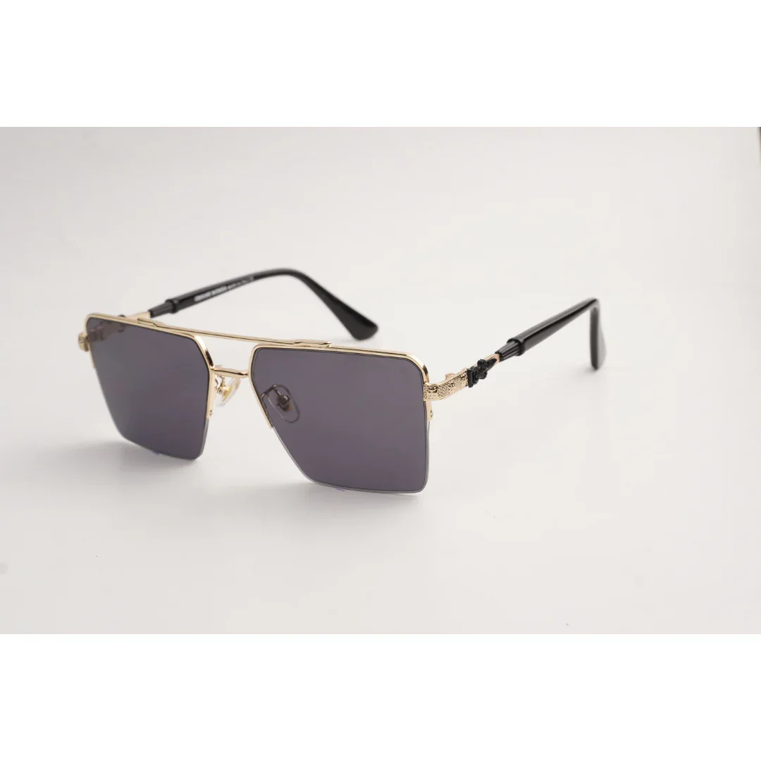 Chrome Hearts - 22320 - Half Rim - Metal - Square - Sunglasses - Eyewear