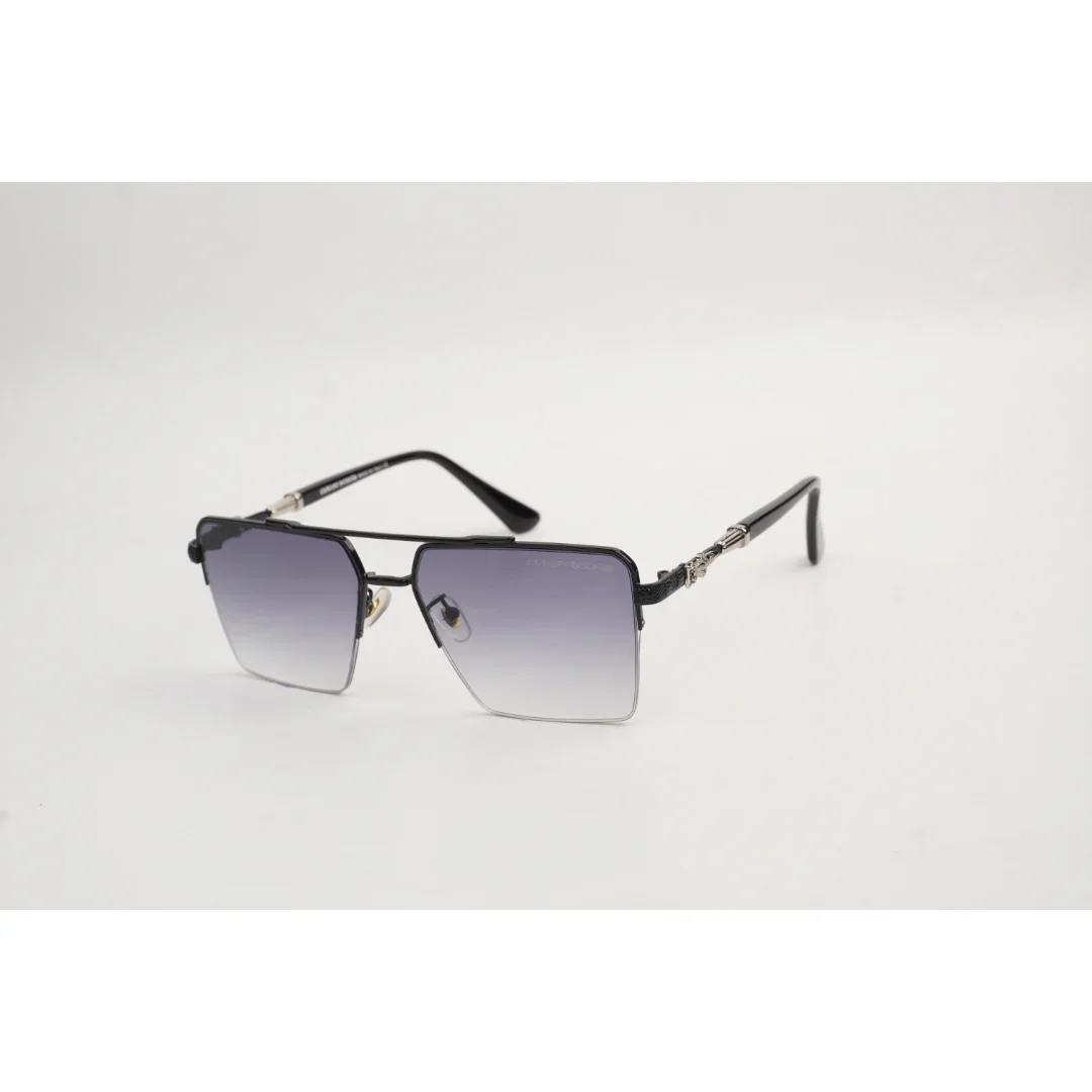 Chrome Hearts - 22320 - Half Rim - Metal - Square - Sunglasses - Eyewear - Image 7