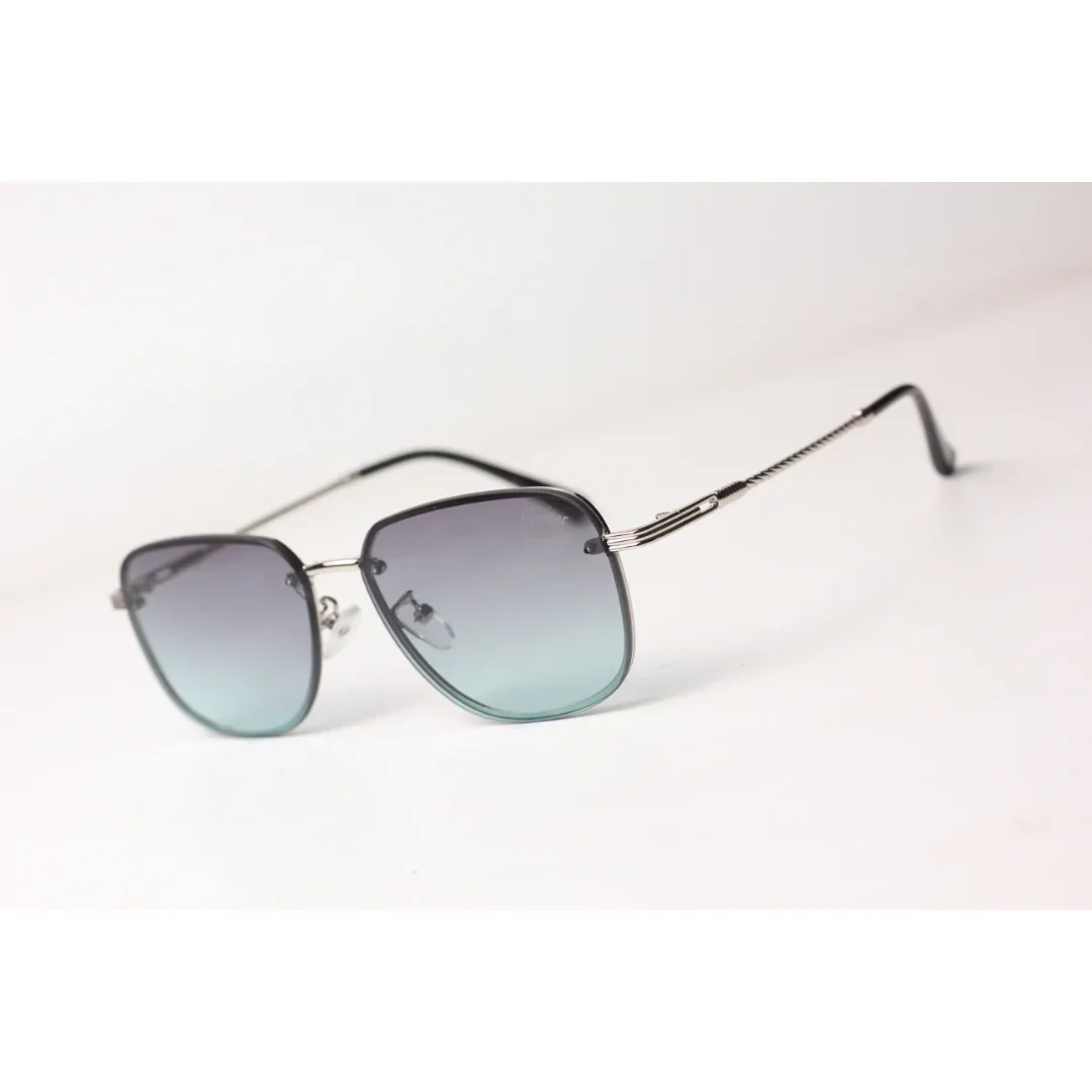 Cartier - R24 - Black - Metal - Rimless - Rectangle - Sunglasses - Eyewear