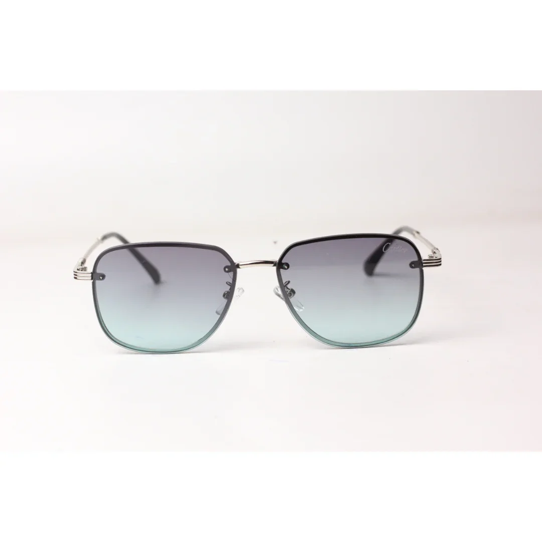 Cartier - R24 - Black - Metal - Rimless - Rectangle - Sunglasses - Eyewear - Image 2