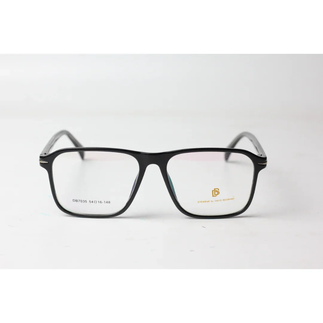 David Beckham - 2105 - Black - Acetate - Rectangle - Optics - Eyewear - Image 2