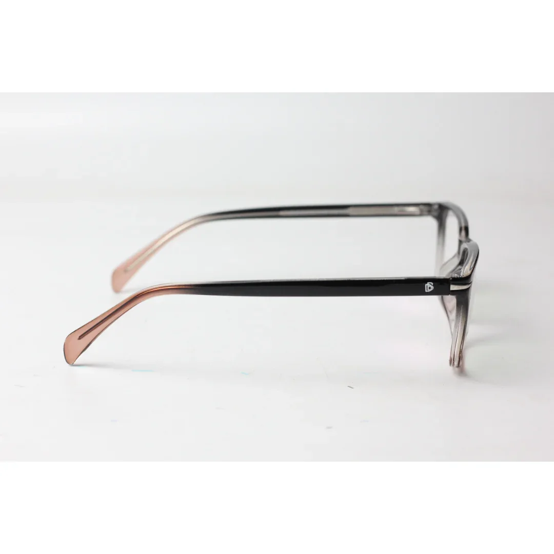 David Beckham - 2106 - Black - Brown - Acetate - Rectangle - Optics - Eyewear - Image 3