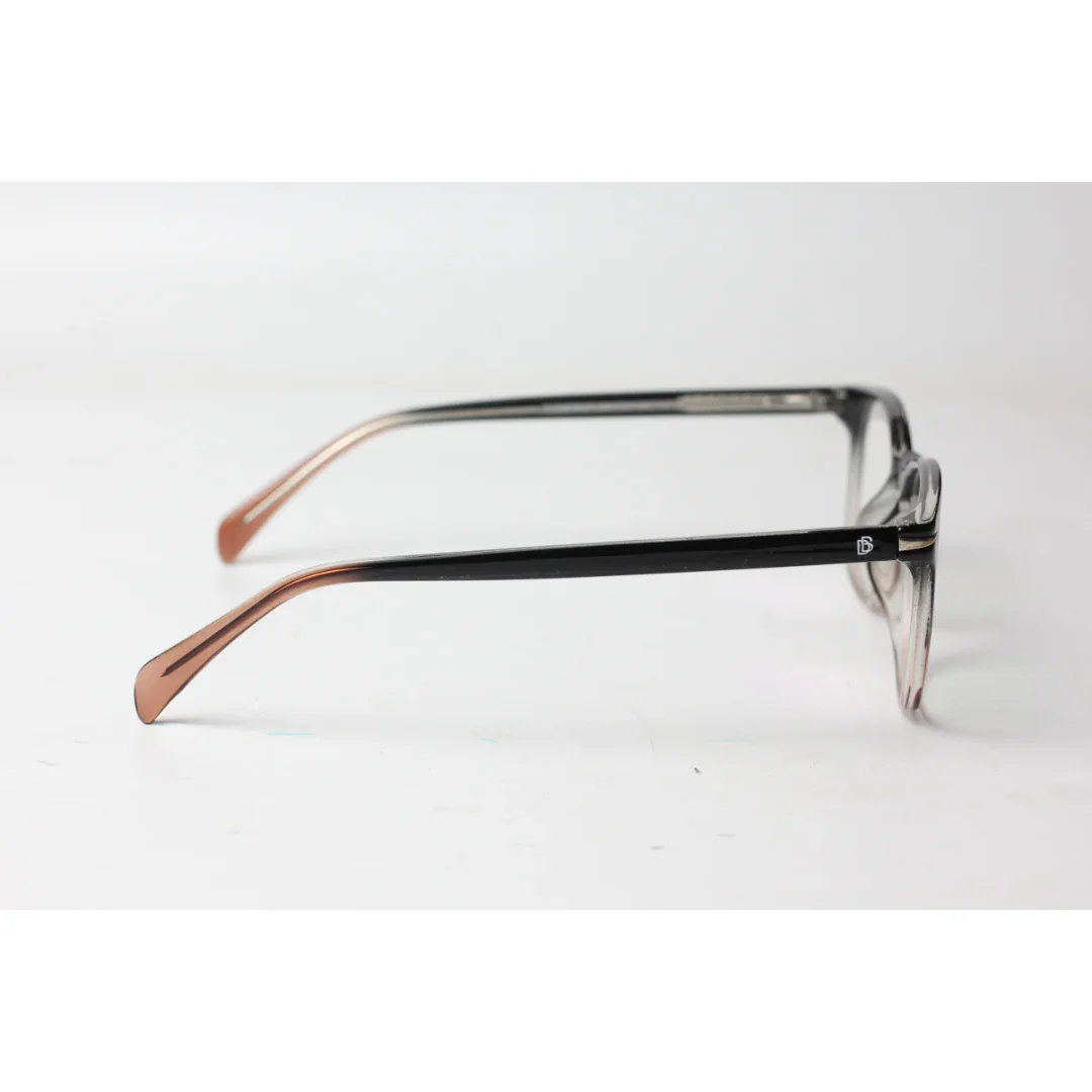 David Beckham - 2107 - Black - Brown - Acetate - Round - Optics - Eyewear - Image 3