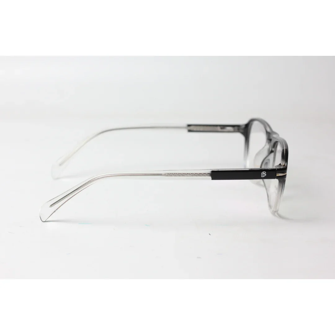 David Beckham - 2108 - Black - White Transparent - Acetate - Round - Optics - Eyewear - Image 3