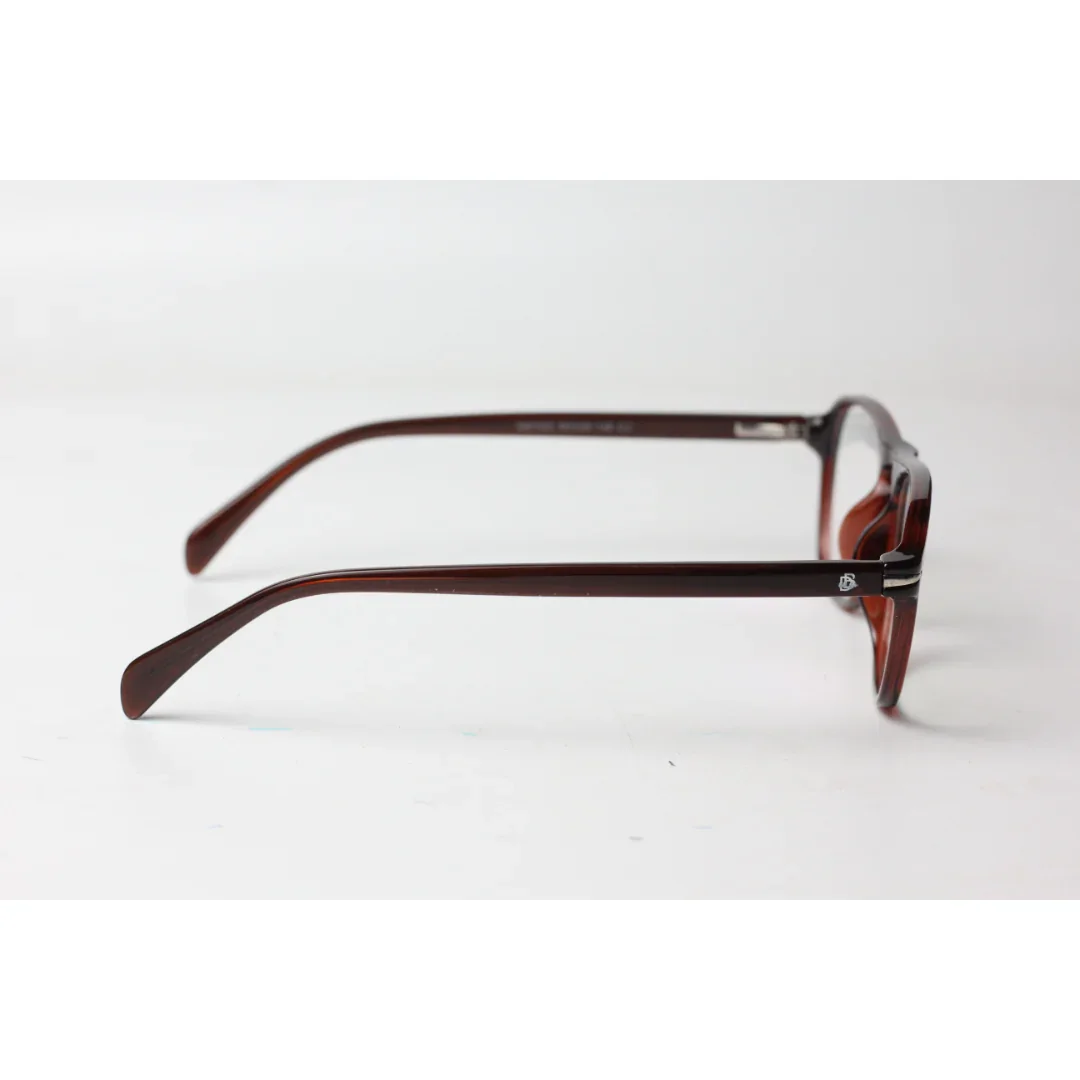 David Beckham - 2108 - Oak Brown - Acetate - Round - Optics - Eyewear - Image 3