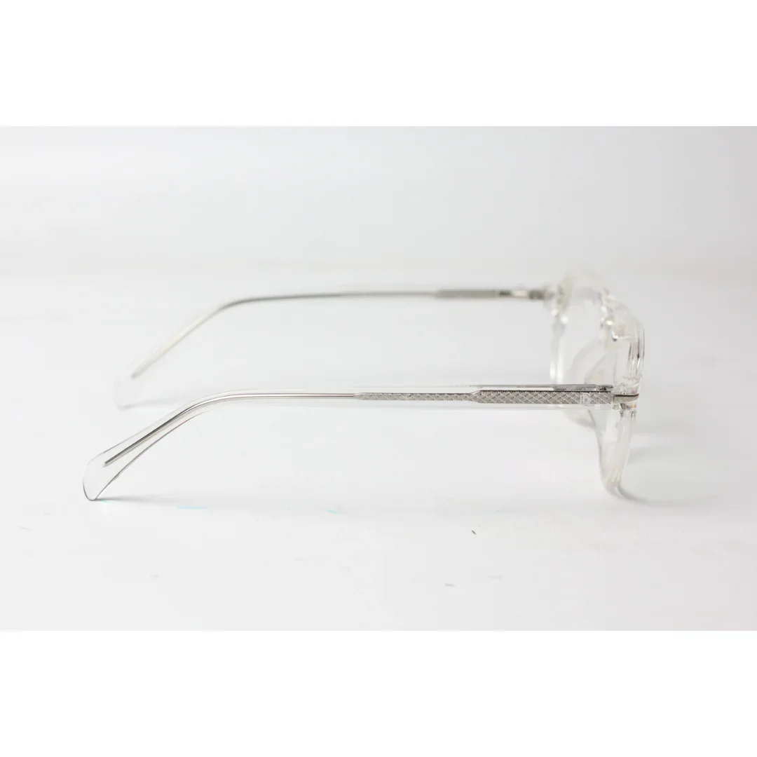 David Beckham - 2108 - Transparent White - Acetate - Round - Optics - Eyewear - Image 3