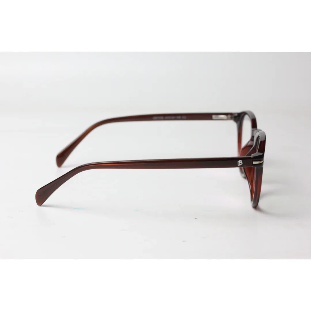David Beckham - 2109 - Oak Brown - Acetate - Round - Optics - Eyewear - Image 3