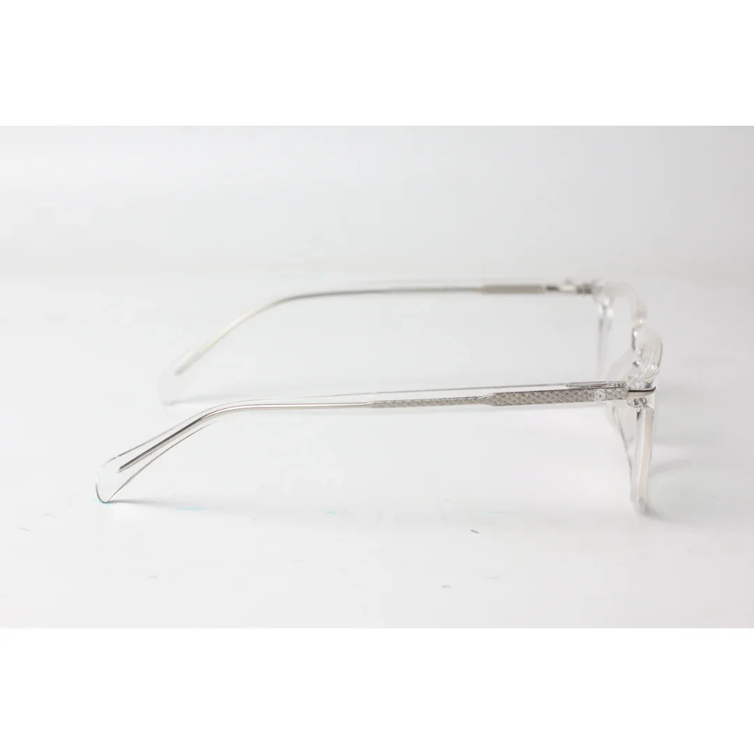 David Beckham - 2109 - Transparent White - Acetate - Round - Optics - Eyewear - Image 3