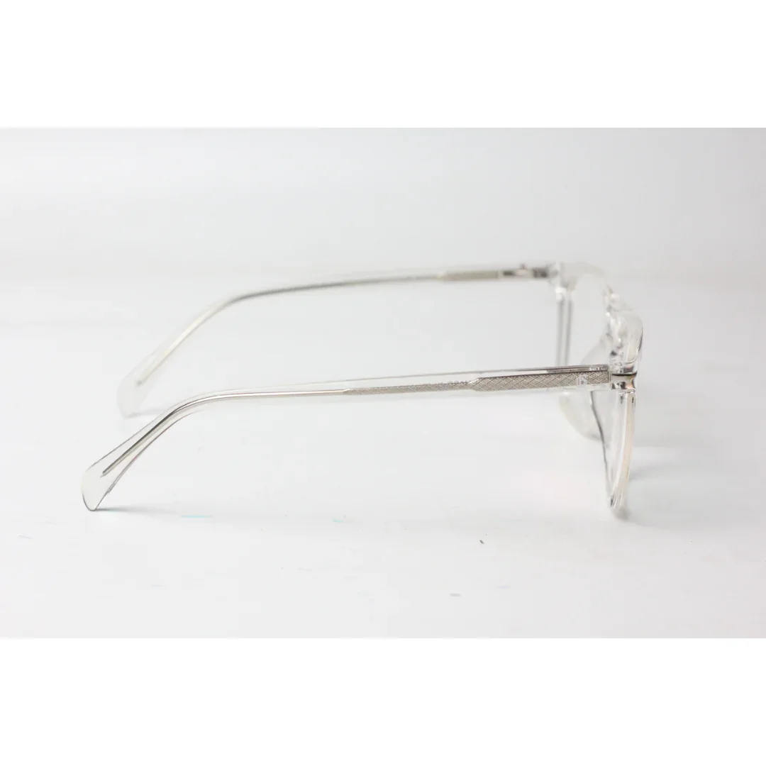 David Beckham - 2110 - White Transparent - Acetate - Square - Optics - Eyewear - Image 3