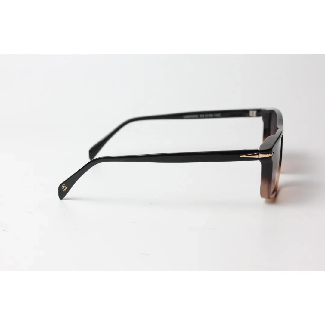 David Beckham - 4000 - Tortoise - Black Gradient - Slim - Acetate - Rectangle - Sunglasses - Eyewear - Image 3