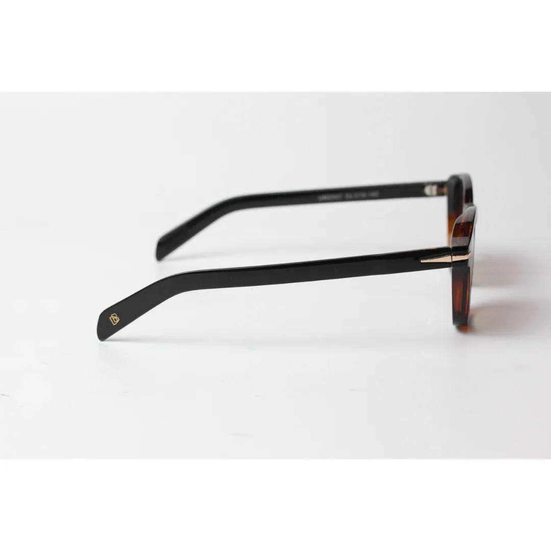 David Beckham - 4001 - Brown - Gradient - Acetate - Round - Sunglasses - Eyewear - Image 3