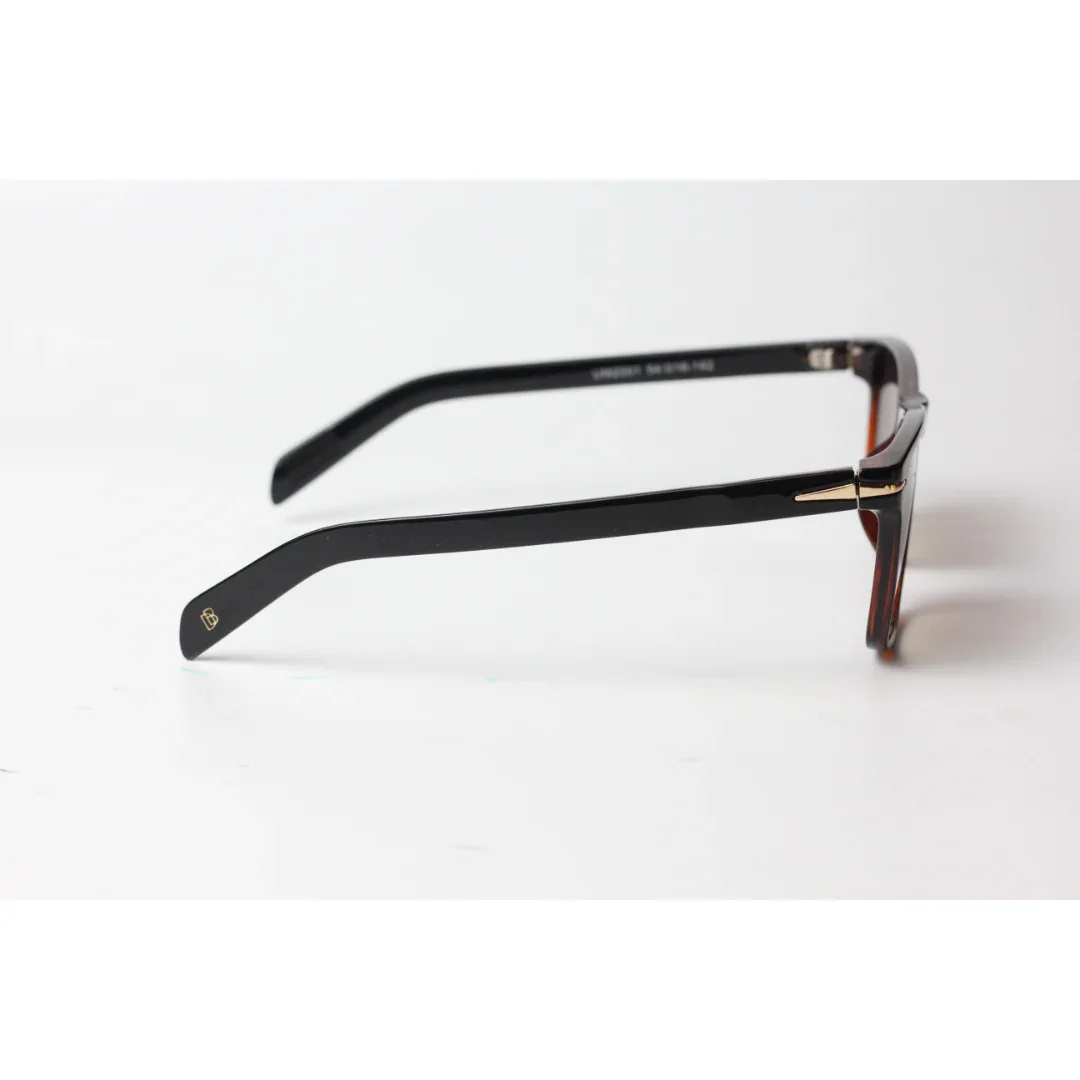 David Beckham - 4002 - Brown - Gradient - Acetate - Square - Sunglasses - Eyewear - Image 3