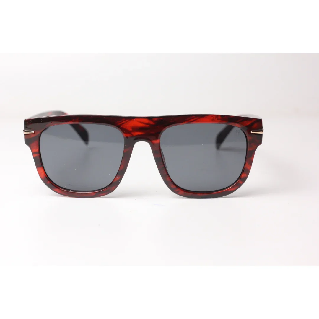 David Beckham - 7044/S - Marble Red - Acetate - Square - Sunglasses - Eyewear - Image 2